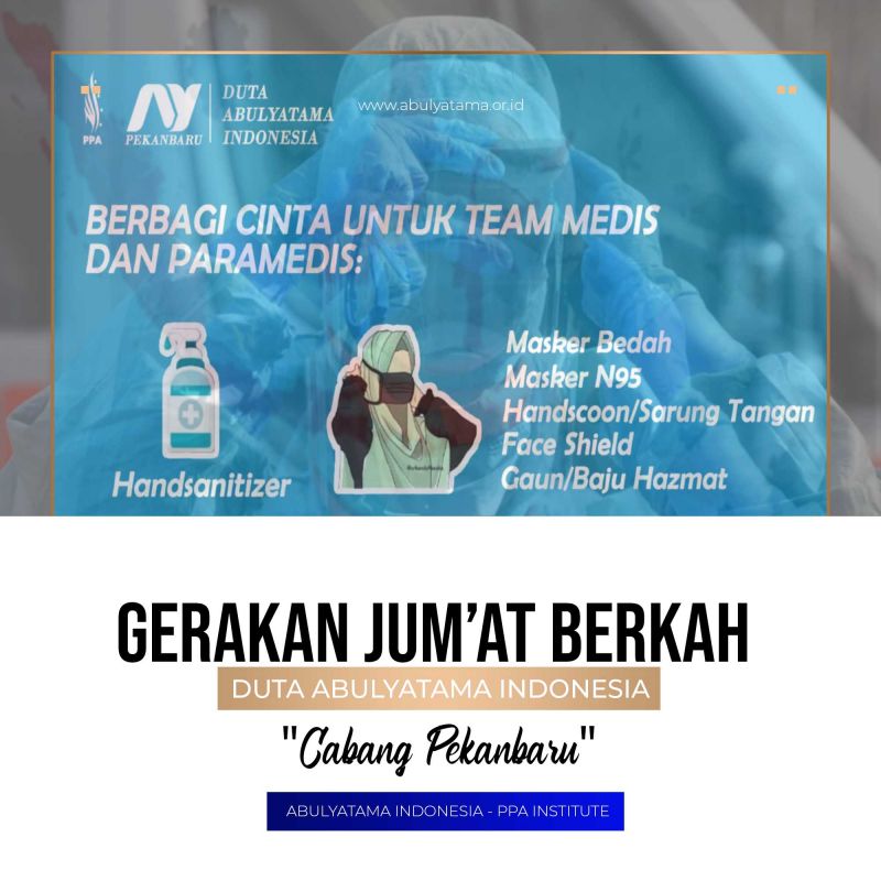 BERBAGI CINTA UNTUK TIM MEDIS DAN PARADEMIS